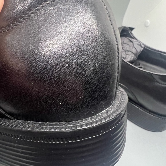 Shoes for Crews Black Label Leather Loafers Chef Shoes Size 7.5 New - Picture 8 of 9
